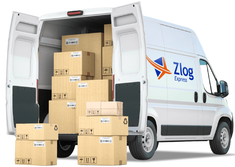 delivery van with open doors and hand truck with c 2025 03 08 03 12 48 utc remove bg 1